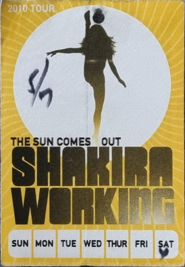 2011 Shakira Staff